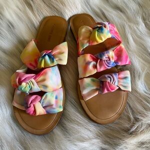 Gianni Bini tie-dyed sandal